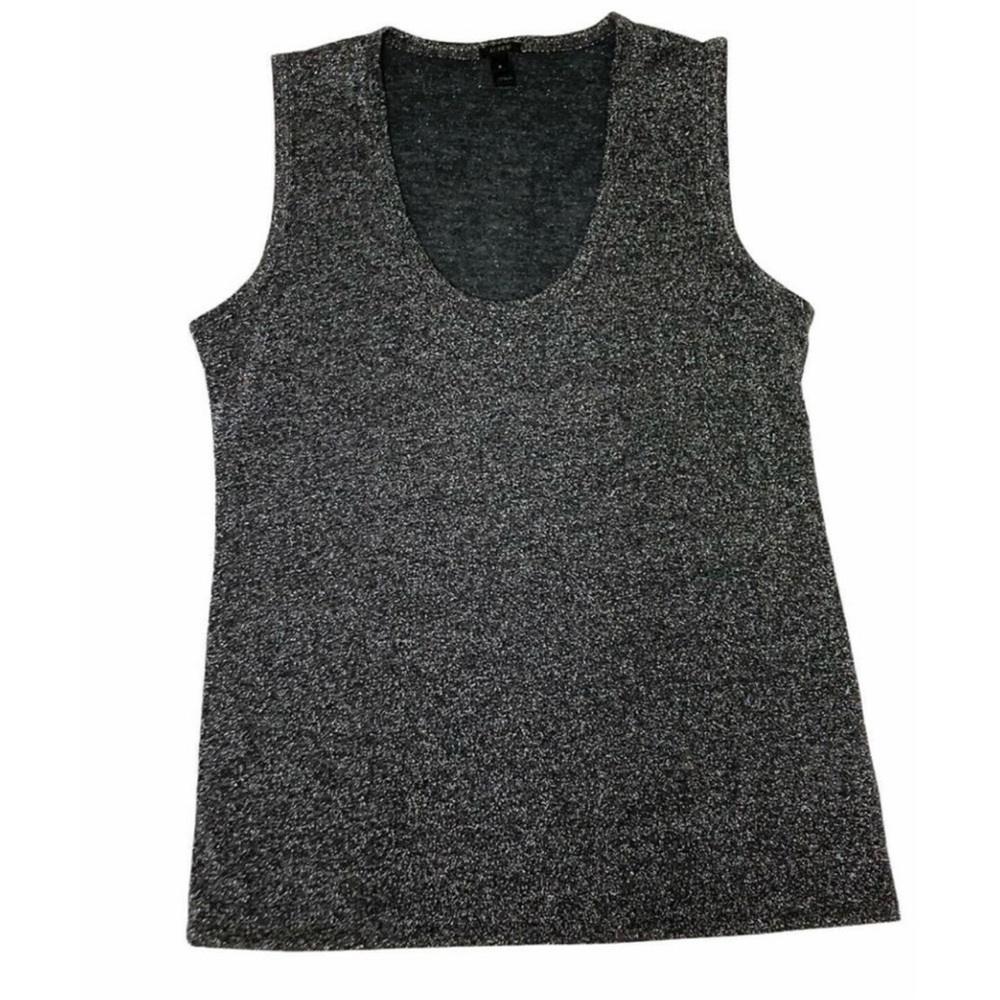 Banana Republic Gray Fitted Tank Top